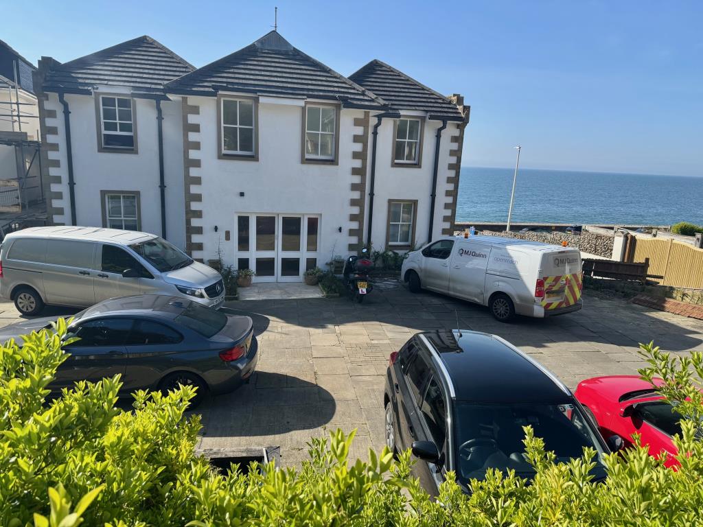 Lot: 111 - TWO ADJACENT SEA FRONT BLOCKS COMPRISING ELEVEN APARTMENTS - Rear of No 33-34